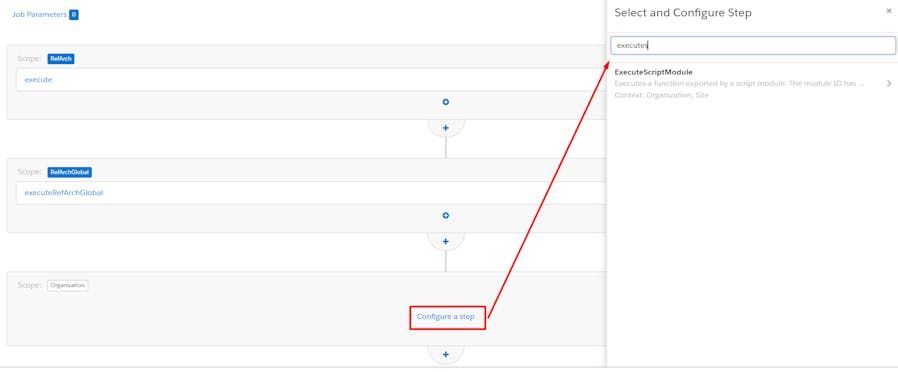 SFCC - Configure Step