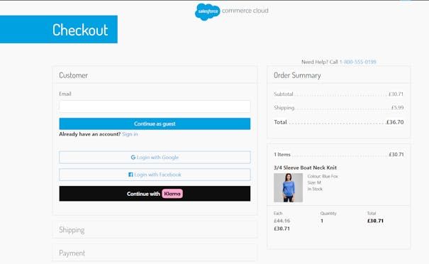 SIWK button on checkout page